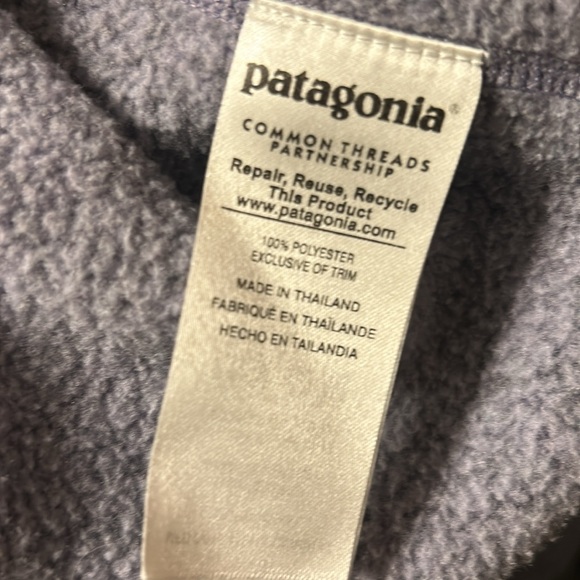 Patagonia better sweater 1/4 zip fleece pullover - Picture 5 of 5